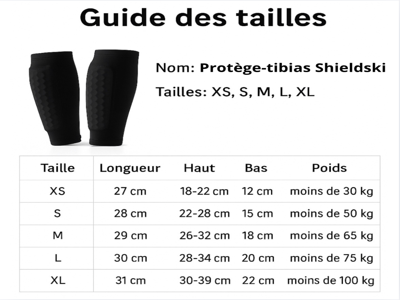 Shieldski™ – Protège tibias